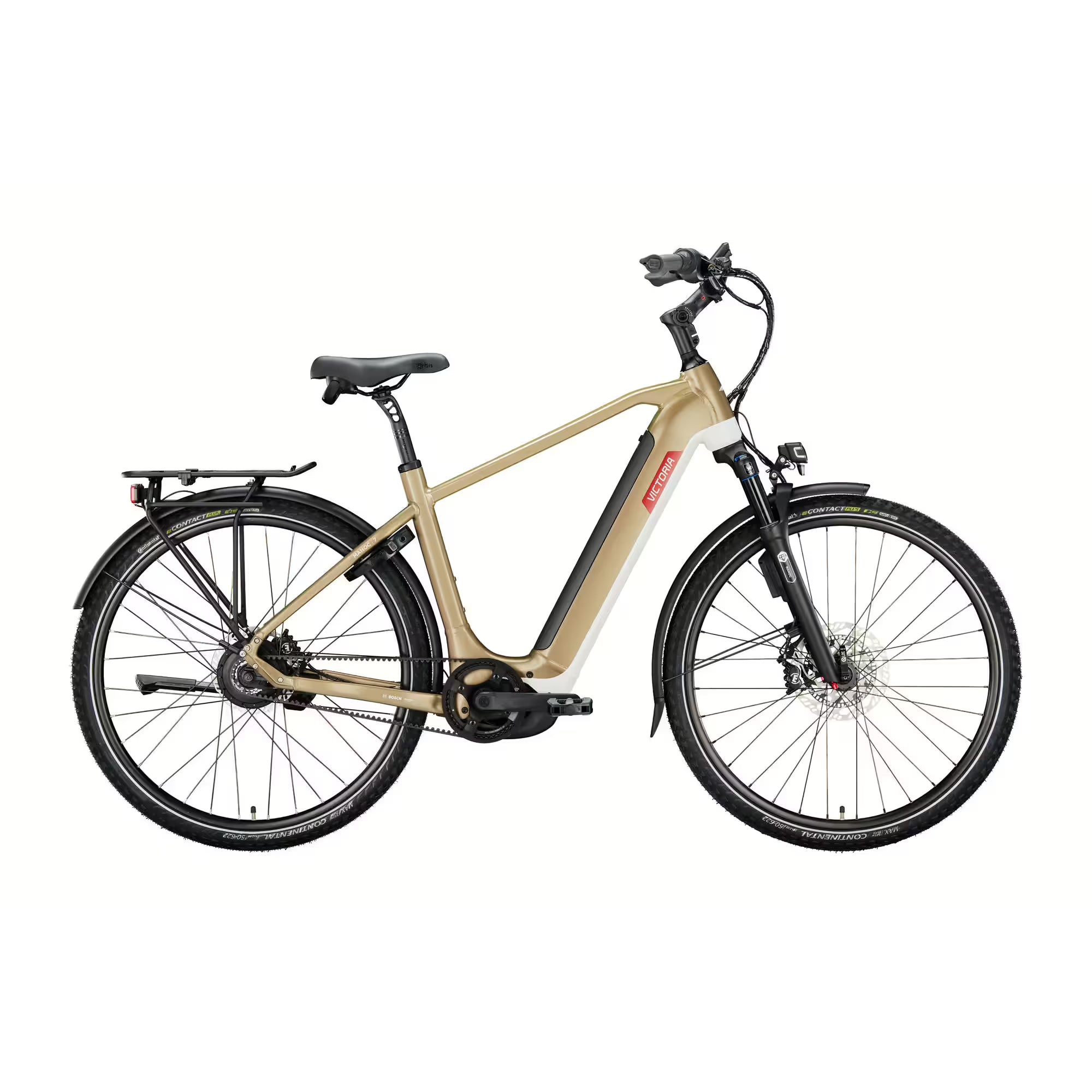 trekkingrad mit riemen VICTORIA MANOC 7 – Elektro-Trekkingrad mit Bosch ABS & Enviolo Riemena – Radhof-online